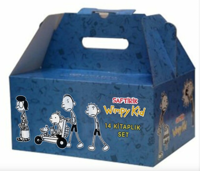 Saftirik 14 Kitaplık Set (Kutulu) - Jeff Kinney