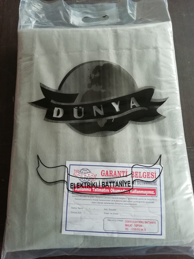 Çift Kişilik 120x160 Elektrikli Battaniye Büyük Boy CE Belgeli