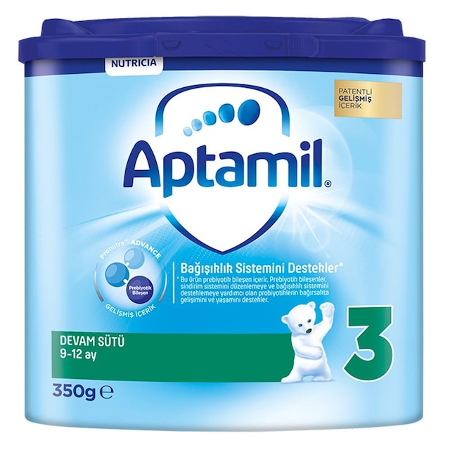 Aptamil 3 Akıllı Kutu Bebek Devam Sütü 9 - 12 Ay 350 G