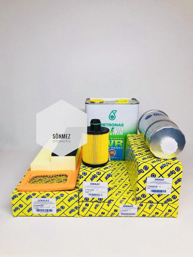 FİAT LİNEA FİORİNO 1.3 Mjt Euro 5 Opar Filtre Yağ Bakım Seti