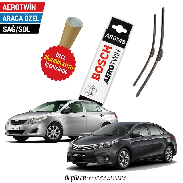 Toyota Corolla Silecek (2013-2018) Bosch Aerotwin AR654S