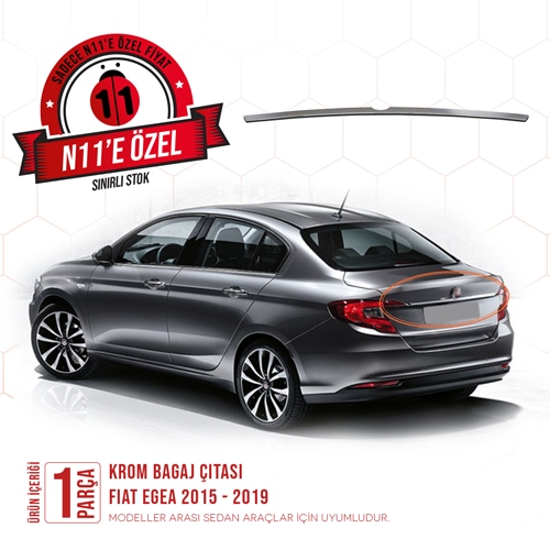 Fiat Egea Krom Bagaj Çıtası 2015 Üzeri  SD