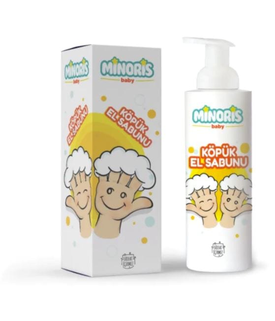 Minoris Baby Organik Vegan Köpük El Sabunu 500 ML