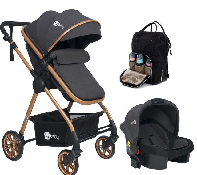 4 Baby Esse Gold Travel Bebek Arabası Puset + Çanta