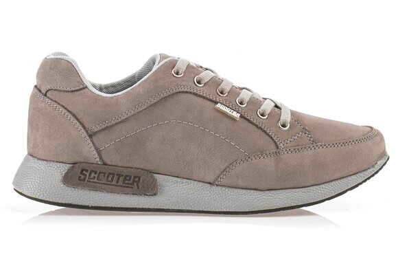 Scooter Deri Gri Erkek Ayakkabı M1001NG