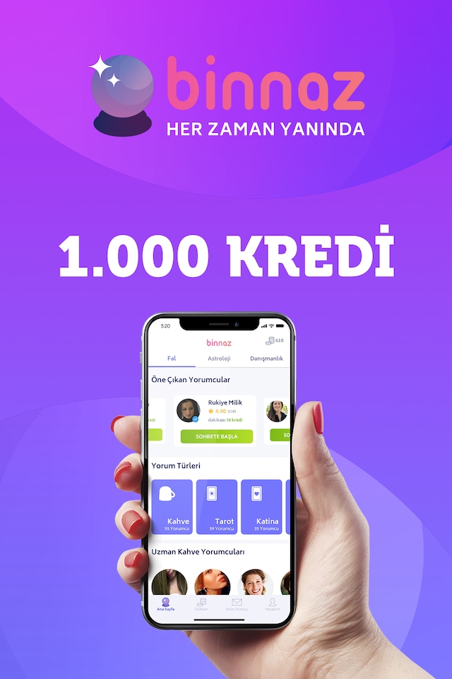 Binnaz 1.000 Kredi