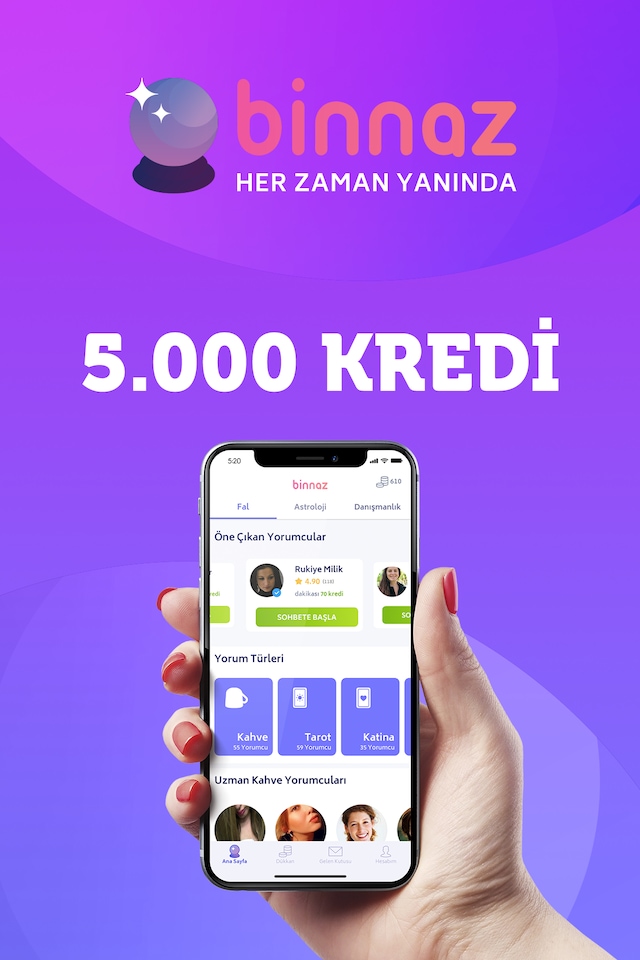 Binnaz 5.000 Kredi