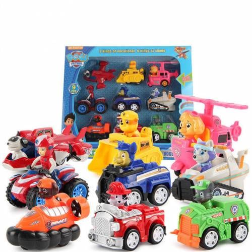 Paw Patrol Oyuncak 9 Lu Set 9 Figür