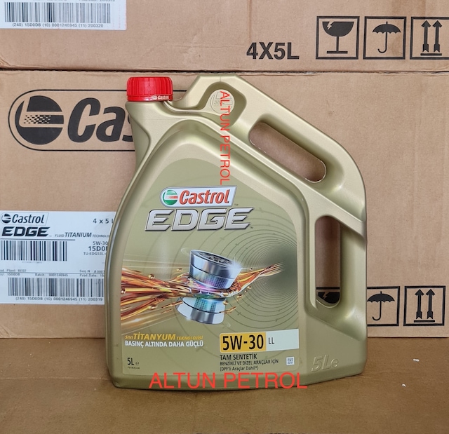 CASTROL EDGE 5W-30 LL 5 LİTRE (Ü/T:21)