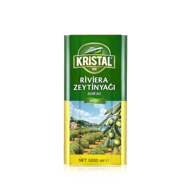 Kristal Riviera Zeytinyağı Teneke 5 L