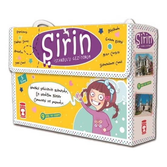 Şirin İstanbul’u Geziyorum 1 Set 5 Kitap Takım