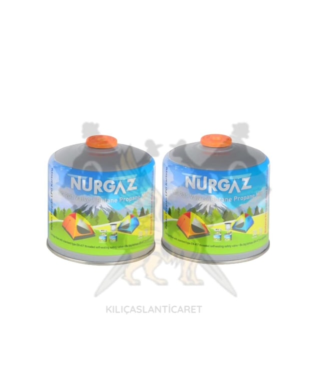 NURGAZ 450 GR VİDALI KARTUŞ 2'Lİ SET