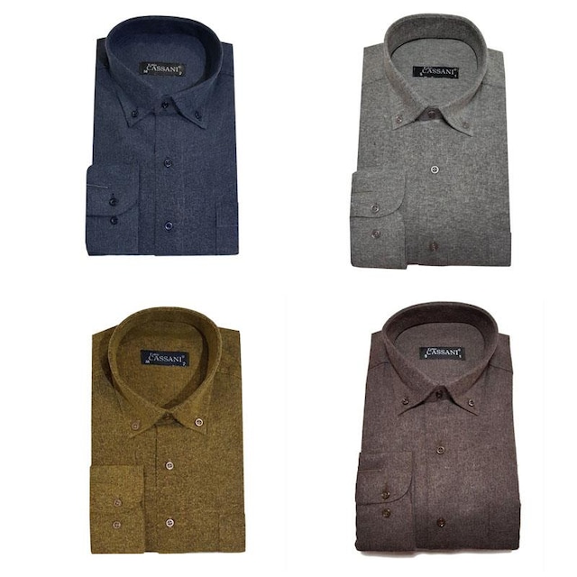 FABİO CASSANİ KIŞLIK KAŞMİR ERKEK GÖMLEK 9 RENK