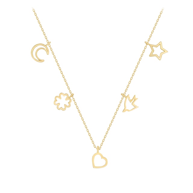 Altın Şans Kolyesi