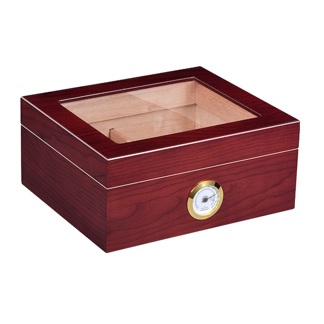 Falconetti Kahverengi Camlı Humidor Puro Kutusu rb95khv