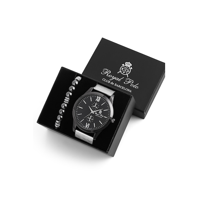 Royal Polo Erkek Saat & Bileklik 2'li STWA010135