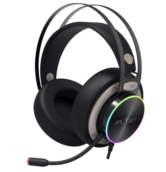 James Donkey 712 RGB Işıklı 7.1 Surround Oyuncu Kulaklığı