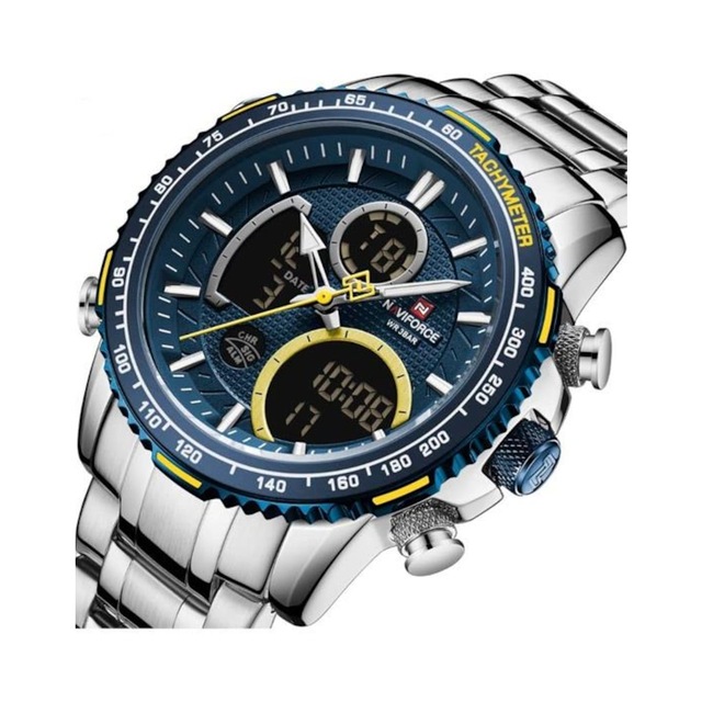 Naviforce NF-9182M-BLUYLW Erkek Kol Saati