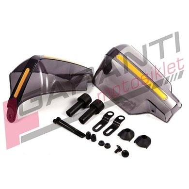 Motosiklet Üniversal El Koruma Rüzgarlığı Şeffaf