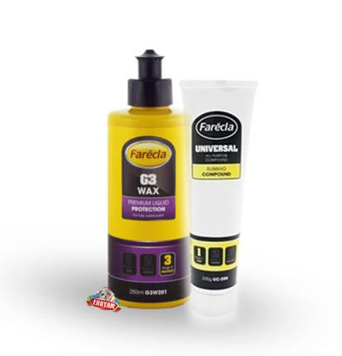 Farecla EL ile Uygulama Üniversal Pasta 200gr + G3 Wax Cila 250ml