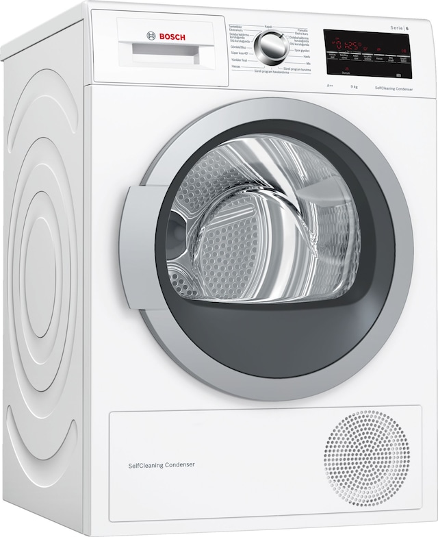 Bosch WTW85420TR 9 KG A++ Isı Pompalı Çamaşır Kurutma Makinesi