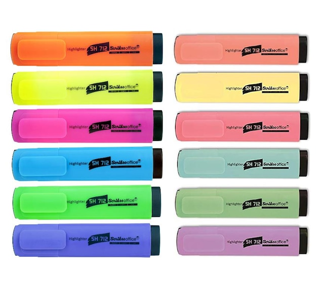 Scrikss SH712 Fosforlu Kalem Renk Seçenekli