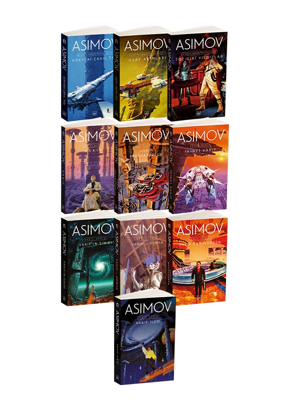 Isaac Asimov 10 Kitap Takım