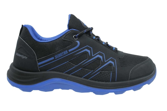 Scooter Su Geçirmez Siyah-Mavi Erkek Outdoor Ayakkabı M1206TSM