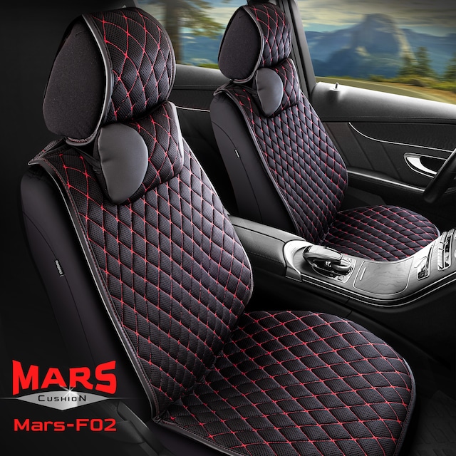 Panda Mars Koruyucu Oto Koltuk Minderi - Ön 2 Set - Kolay Montaj