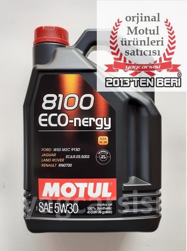 MOTUL 8100 ECO-NERGY 5W30 - 4 LİTRE