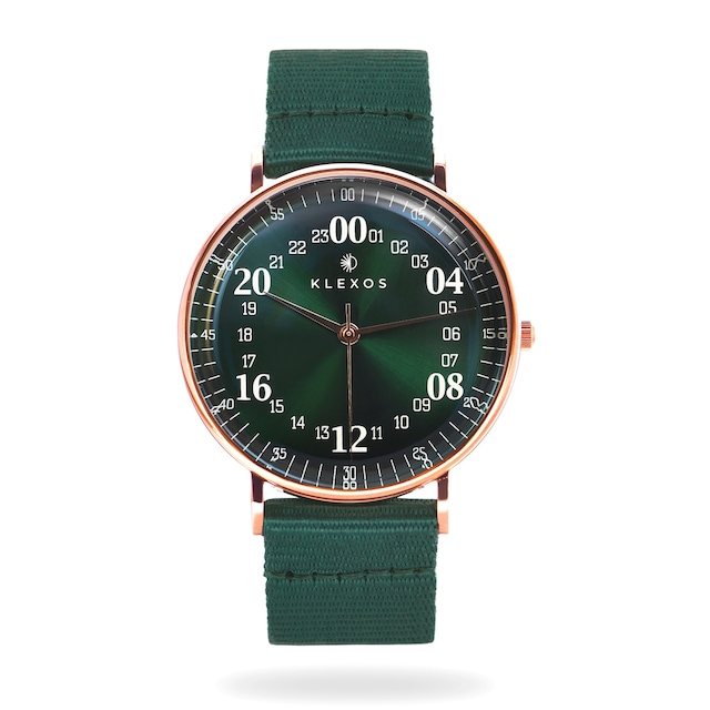 Klexos 24 Saat Kadranlı Kol Saati | Dream Everglades Rose Gold