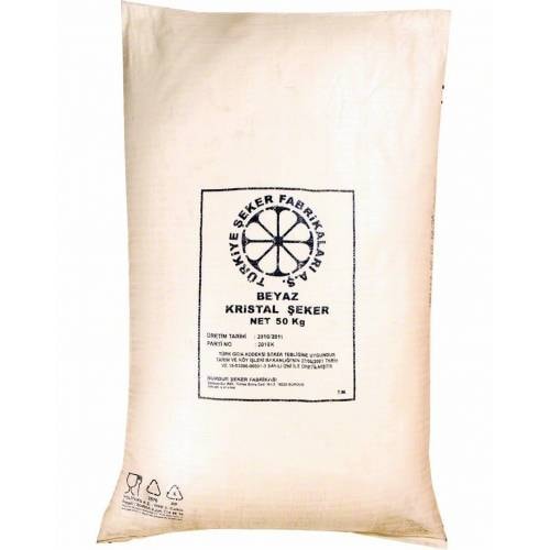 Türkiye Şeker Fabrikaları A.Ş. Kristal Toz Şeker 50 KG