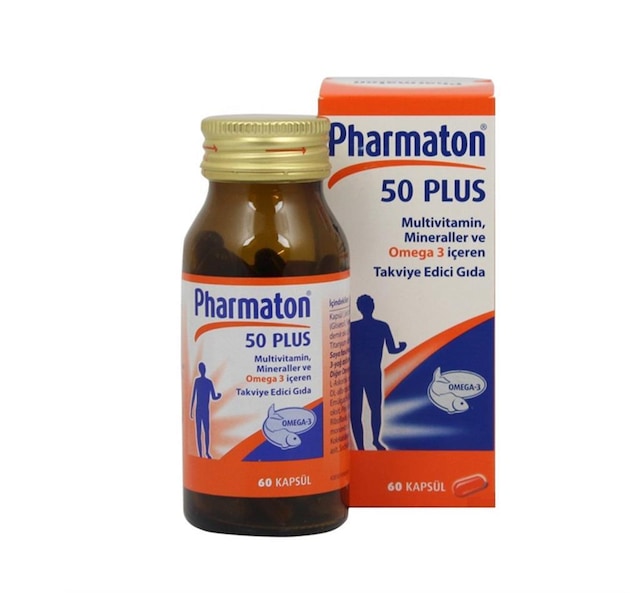Pharmaton 50 Plus 60 Kapsül