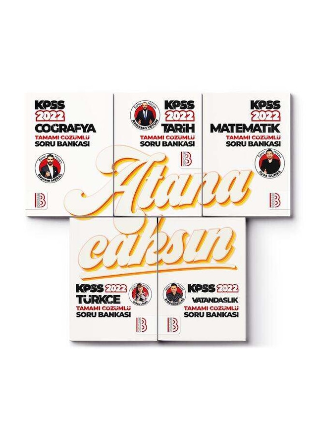 Benim Hocam Yayınları 2022 Kpss Tamamı Çözümlü Soru Bankası