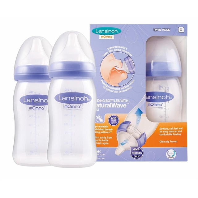 Lansinoh Natural Wave Biberon Seti 2li 240 ml