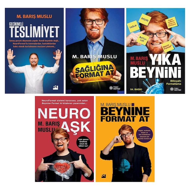 M. Barış Muslu - 5li Kitap Seti - 2021 - Doğan/Novus Kitap
