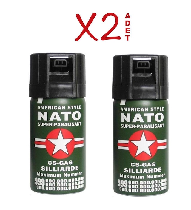 biber gazi koruma amaçlı 2 adet