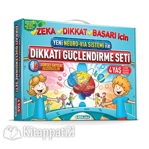 Dikkati Güçlendirme Seti 4 Yaş