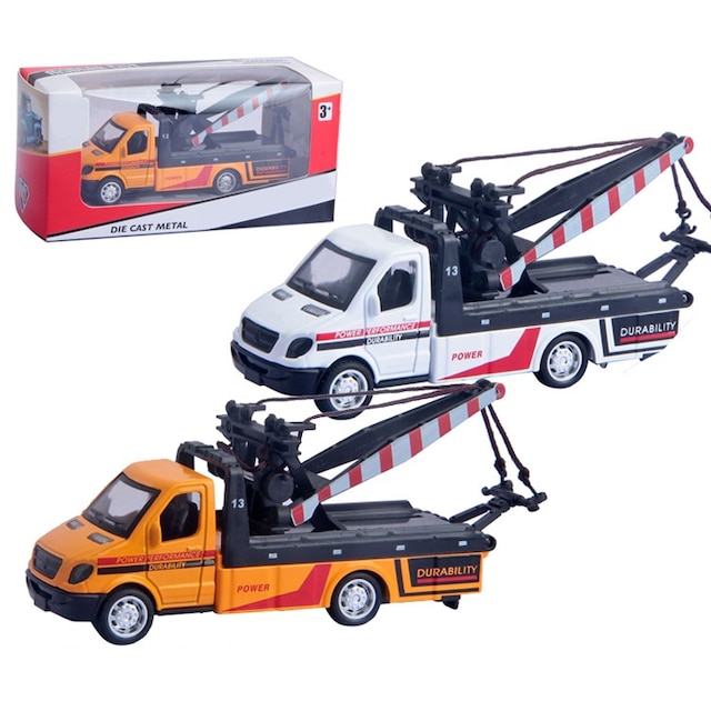 Metal Araba Çekici Çek-Bırak Oyuncak Kamyonet