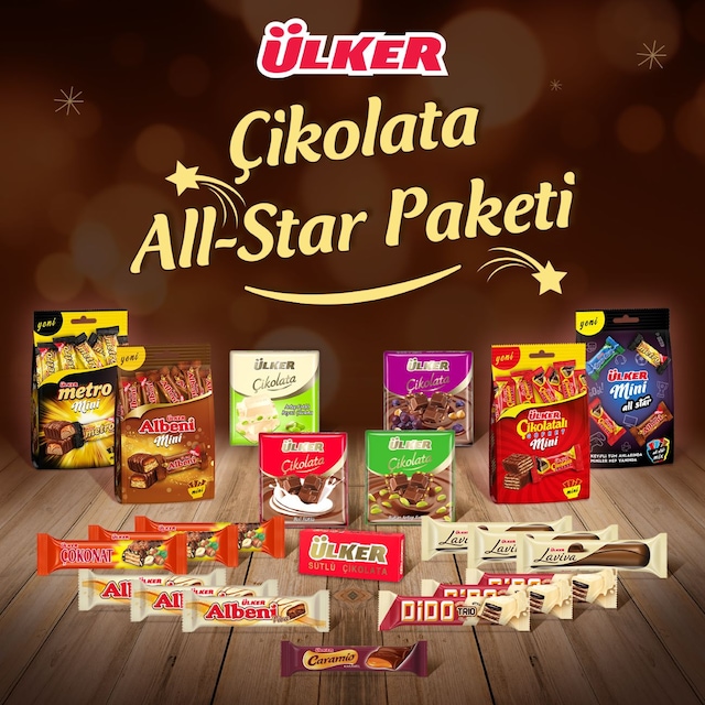 Ülker Çikolata All-Star  Paketi