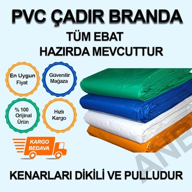 Çadır Su Geçirmez Branda Gölgelik Tente Kamp Çadırı Koruma