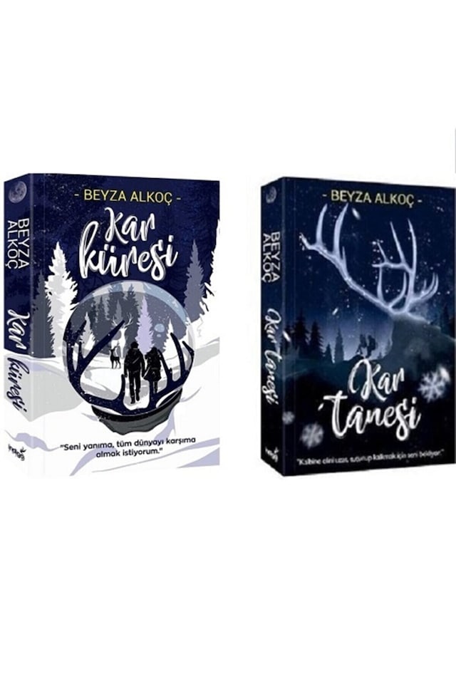 Beyza Alkoç - Kar Küresi / Kar Tanesi - 2'li Set- Seti - Kalite