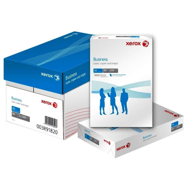 Xerox Business A4 Fotokopi Kağıdı 80gr 500lü 5 Paket 3R91820