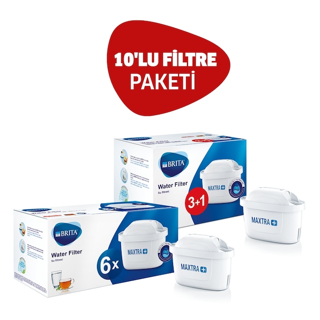 Brita Maxtra Plus 10'lu (Onlu) Su Arıtma Filtresi