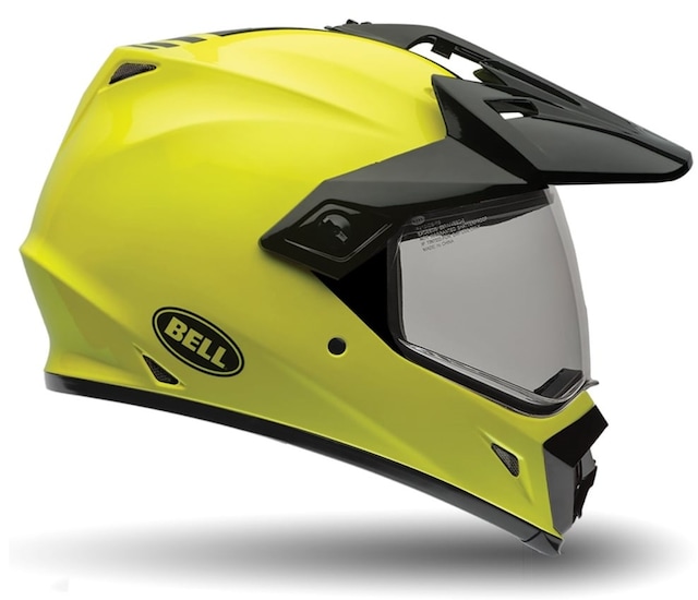 KASK BELL MX-9 ADVENTURE HI-VIS (FLORASAN SARI)
