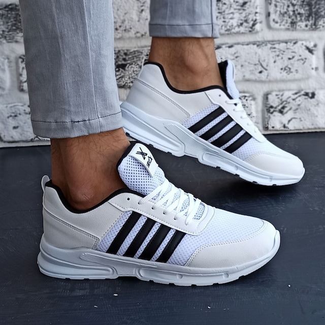 Hercule Beyaz Erkek Spor Ayakkabı Günlük Sneaker Rahat Giyim