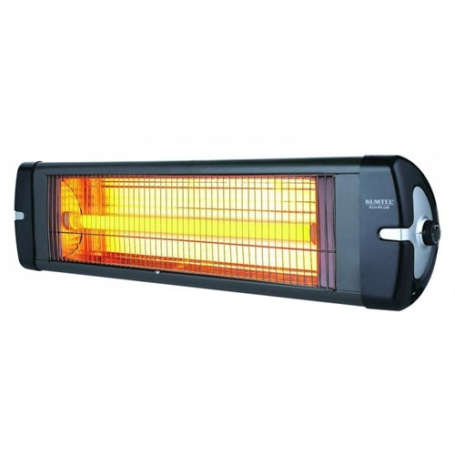 Kumtel EX-25 Eco 2500 W Infrared Isıtıcı Siyah
