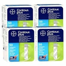 CONTOUR PLUS  ÖLÇÜM STRİBİ 4 KUTU (200 ADET)