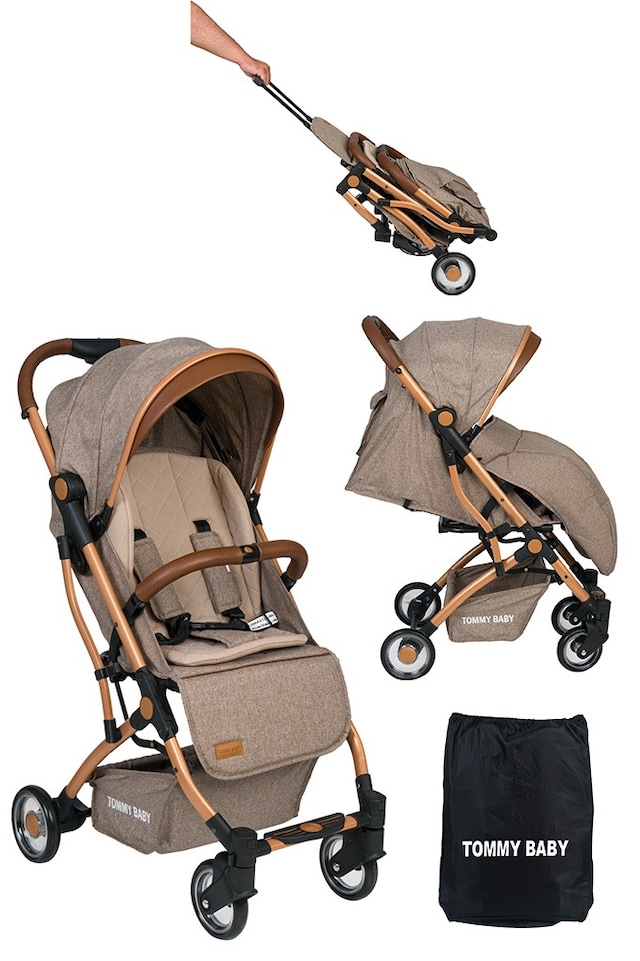Tommybaby Gold Golf Kabin Bebek Arabası