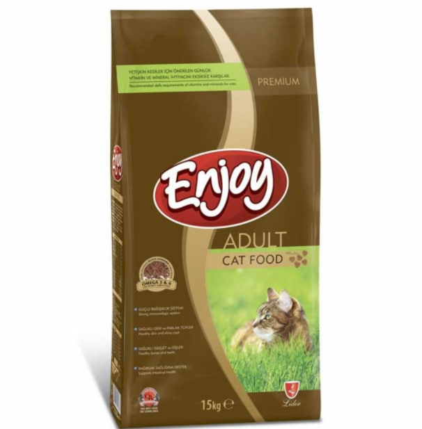 Enjoy Tavuklu Yetişkin Kedi Kuru Mama 15 KG